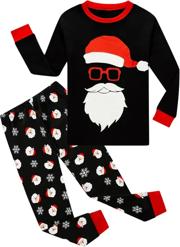 Vista 120 de Demifill Conjunto de pijamas de Halloween para niños y niñas, pijamas de Navidad, ropa de dormir para niños y niñas