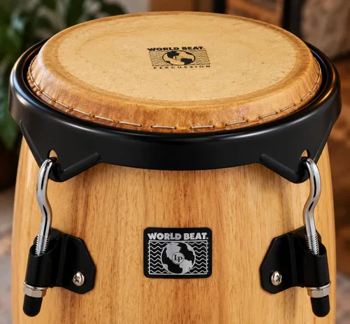 Vista 5 de Latin Percussion Lp Wb2040 World Beat Caribe Conga, Negro