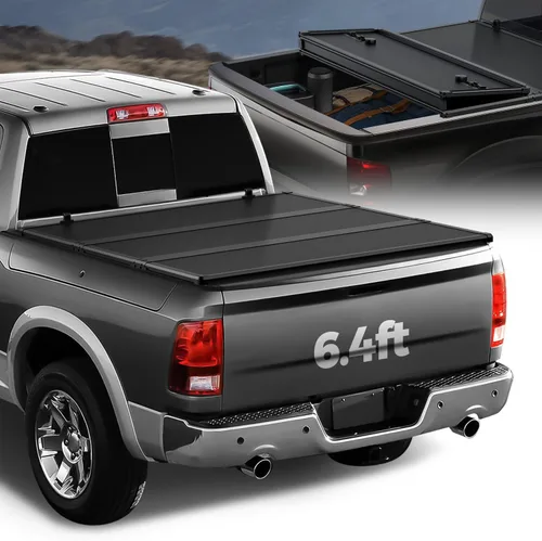 Vista 16 de Auto Dynasty Cubierta FRP Tonneau de perfil bajo para Ram 1500 2019-2025