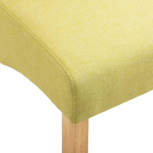 Vista 105 de Dining Chairs 4 Pcs Yellow Fabric,Living Room Dining Chairs,Counter Dining Chairs Suitable for Daily Dining Or Special Events Such As Meetings