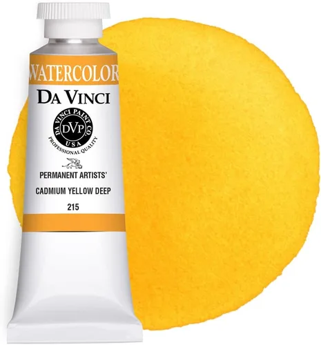 Vista 108 de DA VINCI PAINTS Pintura Acuarela Profesional para Artistas, Azul Cobalto, 15mL