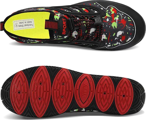 Vista 5 de Mens Womens Water Shoes Aqua Shoes Swim Shoes Beach Sports Quick Dry Barefoot for Boating Fishing Diving Surfing