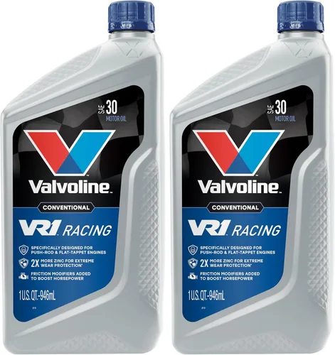 Vista 10 de Valvoline VR1 Racing SAE 30 Aceite de motor 1 QT