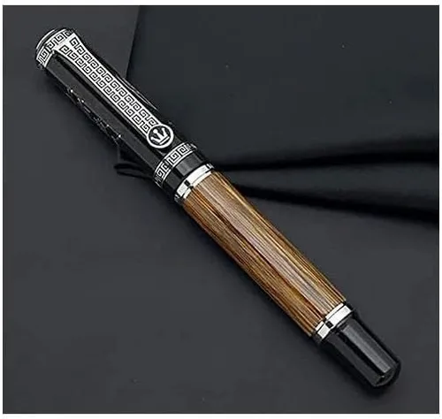 Vista 3 de Bolígrafos vintage de alta calidad, impresionantes bolígrafos de lujo, punta media, caja de regalo de lujo para hombres y mujeres, bolígrafo