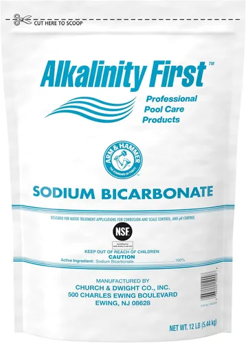 Vista 2 de ARM & Hammer Alkalinity First Professional Pool Care Bicarbonato de sodio, bolsas de 12 libras (caja de 4)