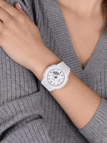 Vista 6 de Casio Reloj de cuarzo G-Shock para mujer Blanco Tira