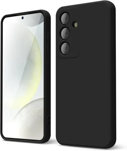 Vista 441 de oakxco Funda para teléfono Samsung Galaxy S8 de silicona líquida, delgada y fina de gel de goma suave TPU cubierta protectora simple llana