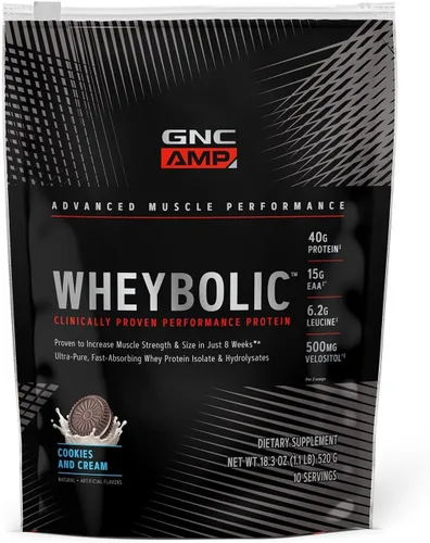 Vista 14 de GNC AMP Wheybolic - Caramelo de Coco (25 Porciones)