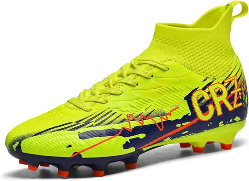 Vista 3 de Tacos de fútbol para hombre y mujer, zapatos de fútbol de interior para jóvenes, AG TF, botas de fútbol unisex