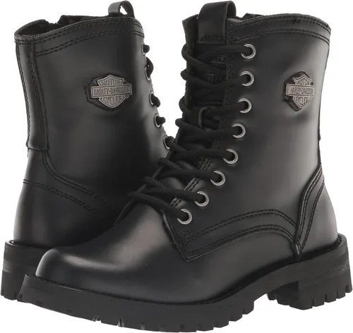 Vista 7 de HARLEY-DAVIDSON FOOTWEAR Walsen - Botas de motocicleta de encaje de 5 pulgadas para mujer