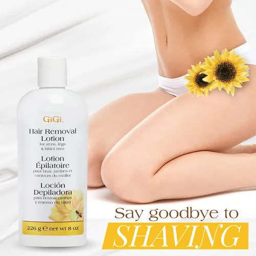 Vista 3 de GiGi Crema depilatoria para la cara – Loción de depilación suave para brazos, piernas y área del bikini de las mujeres, removedor de vello para piel