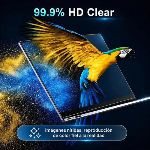 Vista 4 de Protector de pantalla de vidrio templado para MacBook Neo de 13 pulgadas 2026 (modelo A3404), protector de pantalla compatible con MacBook Neo