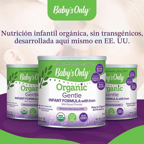 Vista 8 de Baby's Only - Fórmula A2 de leche orgánica para bebés, polvo a base