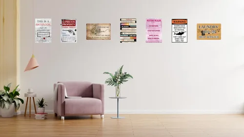 Vista 7 de Letrero de metal de mariposa para pared, diseño de texto en inglés «Those We Love Don'T Go Away They Fly Beside Us Every Day», regalos para mujeres