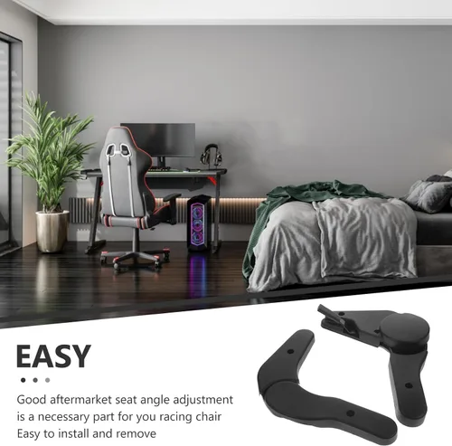 Vista 8 de VICASKY 2 juegos de asiento trasero de ángulo ajustador de ángulo silla de juego ajustable giratoria accesorios piezas de repuesto