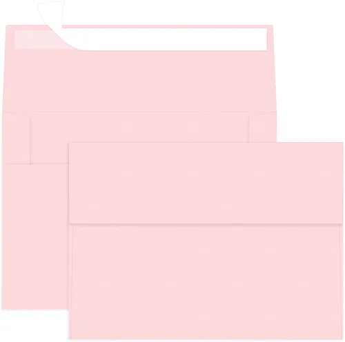 Vista 20 de 100 Paquetes Sobres Negros de 4 x 6 pulgadas para Tarjeta de Invitación, Sobres Pequeños A6 Autoadhesivos para Bodas, Fiestas de Cumpleaños, Baby