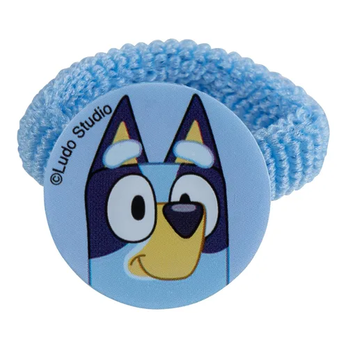 Vista 5 de Luv Her Bluey - Juego de accesorios de 20 piezas para niñas con 3 pasadores, 4 pinzas para el cabello, 5 elásticos y 8 ponis de rizo, a partir de 3