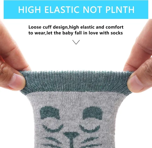 Vista 100 de Eocom 6 pares de calcetines de invierno cálidos de lana para niños y niñas