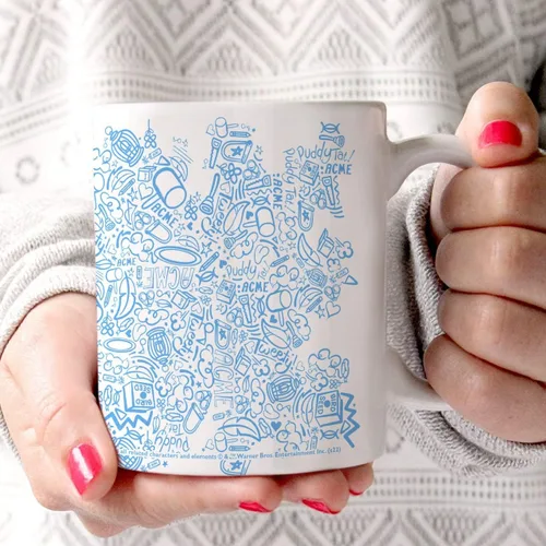 Vista 232 de Trend Setters Friends the Television Show – 25 años – Mercancía oficial – Taza de café o té de cerámica blanca de 11 onzas – perfecta para regalar