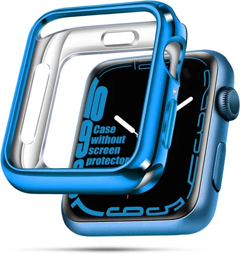 Vista 21 de top4cus - Funda ecológica protectora, de TPU suave y flexible, compatible con iWatch Series 5, Series 4, Series 3, Series 2 y Series 1 Negro