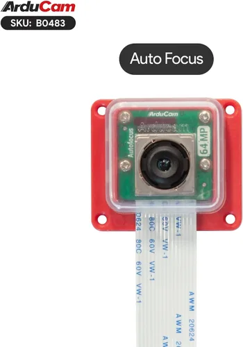 Vista 6 de Arducam OwlSight - Módulo de cámara para Raspberry Pi 5, 1/1.32 pulgadas, 64 MP, módulo de cámara de enfoque automático de alta resolución