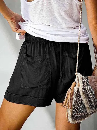 Vista 2 de Blusa de manga corta para mujer, con nudo torcido