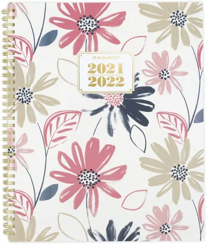 Vista 9 de AT-A-GLANCE Agenda 2022-2023, semanal y mensual académica, 8-1/2 x 11 pulgadas, grande, insignia geográfica (1613G-905A)