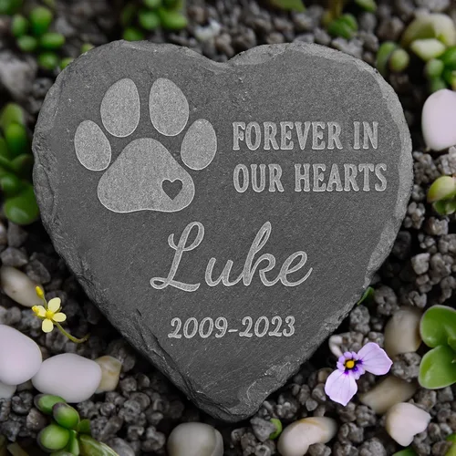 Vista 15 de Regalos Conmemorativos para Pérdida de Perro, Piedra Conmemorativa para Mascotas, Regalos Conmemorativos para Perro, Regalo de Simpatía por Pérdida