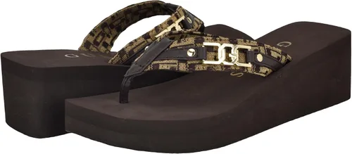 Vista 6 de GUESS Sandalia de cuña Ediva para mujer