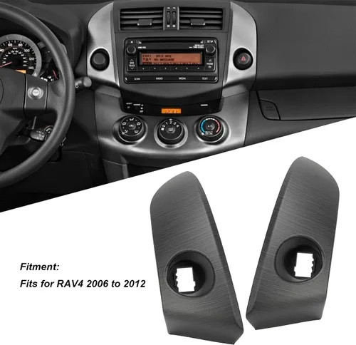 Vista 3 de 55412-42060-b1 CenterAir Vent Radio Bisel Trim for2006-2012, mejora la apariencia, construcción