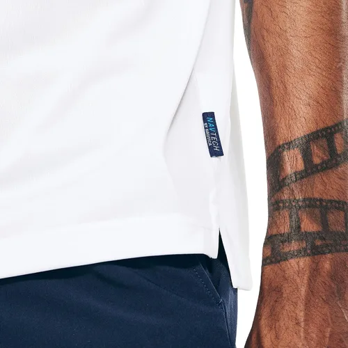 Vista 98 de Nautica playera polo clásica de mangas cortas, color sólido, para hombre