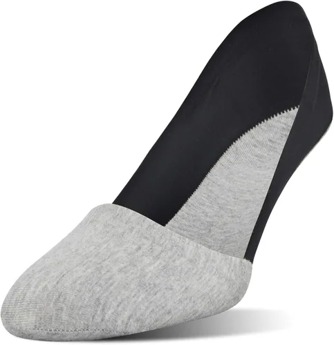 Vista 2 de Peds Calcetines de corte bajo con borde liso para mujer