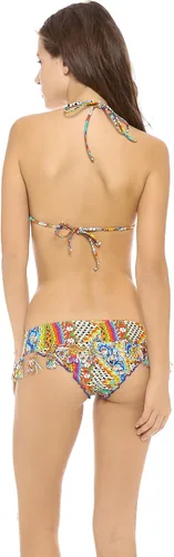 Vista 2 de Luli Fama Samba Caracol - Bikini ondulado triangular para mujer