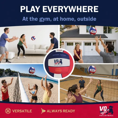 Vista 6 de Soft Volleyball - Foam, Silent, No-Deflate, Durable Indoor Volleyball for Training, Games & Practice - Soft on Arms, Safe for House