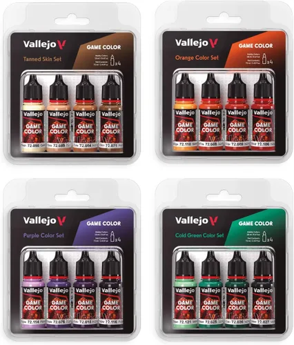 Vista 6 de Vallejo - Set de pintura para cuero Juego de color Contiene 4 botellas de 18 ml (0.60 fl.oz.)