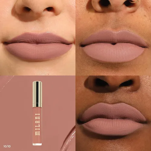 Vista 3 de Milani Stay Put - Lápiz labial líquido de larga duración, fórmula a prueba de manchas, besos y resistente a la decoloración para uso durante todo