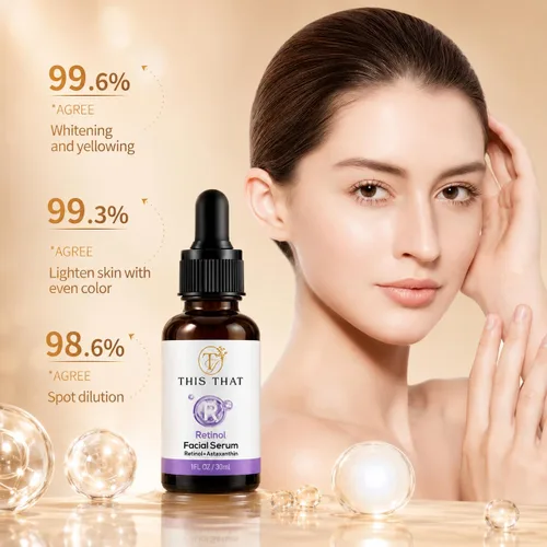 Vista 8 de TTFM - Suero facial de retinol de 1.0 fl oz, 1.0 onzas líquidas, suero de retinol + astaxantina, suero facial de fórmula hidratante, cuidado