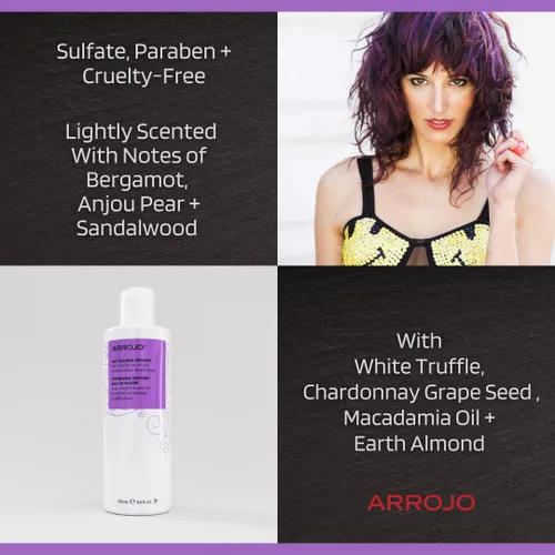 Vista 4 de ARROJO Curl Hydration - Champú para cabello rizado