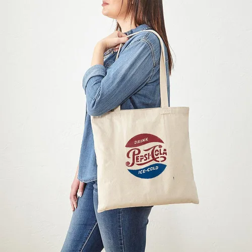 Vista 48 de CafePress Pepsi Tote Bag Bolsa de lona natural, bolsa de compras de tela, Caqui