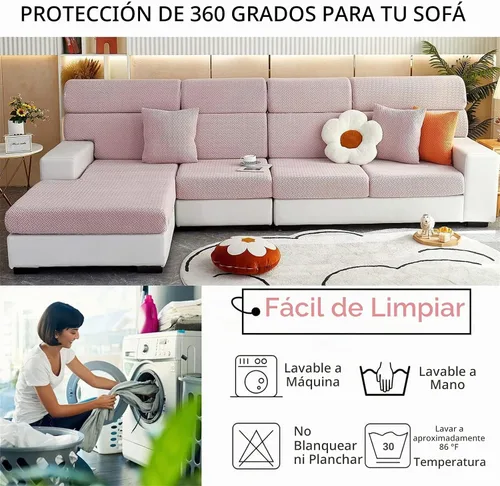 Vista 7 de Fundas mágicas para sofá, fundas para cojines de sofá, 2025 Nuevas fundas elásticas lavables y resistentes al desgaste para sofá seccional