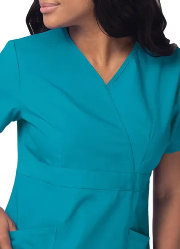 Vista 3 de Sivvan Ropa quirúrgica para mujer - Conjunto de uniforme médico y pantalones cargo