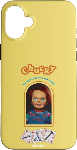 Vista 23 de Chucky Caja de estilo vintage para iPhone 17