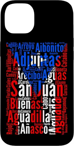 Vista 15 de Funda para iPhone 17, diseño de ciudades puertorriqueñas, bandera de Puerto Rico, Boricua