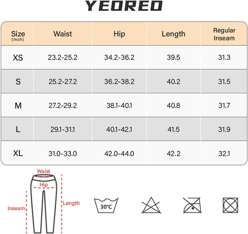 Vista 6 de YEOREO Leggings acampanados para mujer, pantalones de yoga Lynnie Bell Bottom de cintura alta, control de abdomen, leggings de entrenamiento