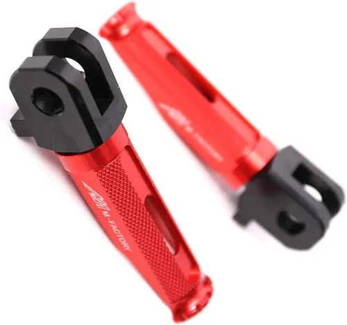 Vista 8 de KETABAO Estriberas de carreras delanteras negras para Ducati Monster 695 696 796 08-17