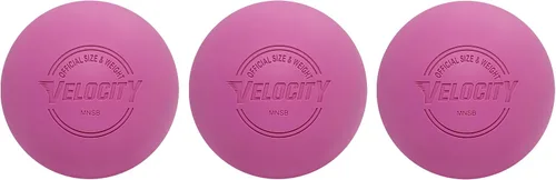 Vista 60 de Pelotas de lacrosse Velocity - 1, 2, 3, 6, 12, 18, 24, 36, 60 y 120 paquetes - para práctica, tamaño oficial aprobado por la NFHS y la universidad