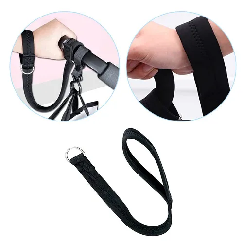 Vista 4 de 2 correas de muñeca antideslizantes para cochecito de bebé, arnés de muñeca multiusos para cochecito de bebé, cinturones para cochecito de bebé