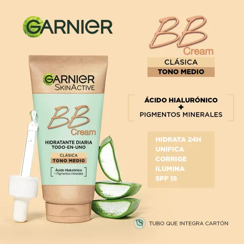 Vista 2 de Garnier - BB NATURAL SKIN 1.7 fl oz crema semitono