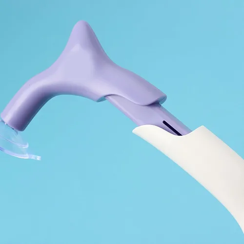 Vista 5 de Reglas de acolchado, soporte para regla de acolchado, agarre de regla de doble ventosa, herramientas de costura para bricolaje, mango de regla