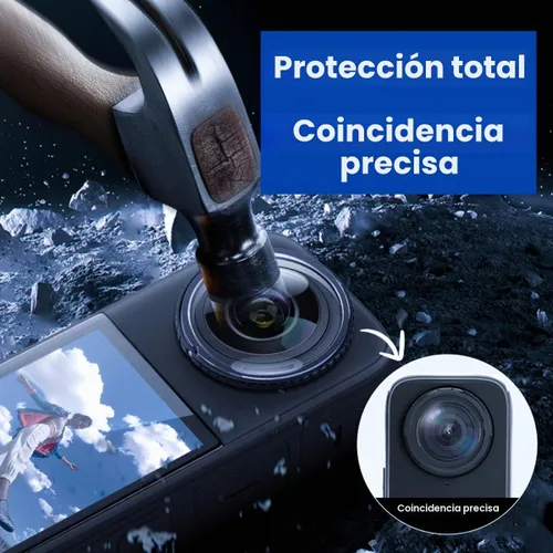 Vista 6 de STARTRC VCR Protector de lente para Insta360 X5, protector de lente de PC